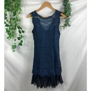 Betsy & Adam lace sleeveless dress